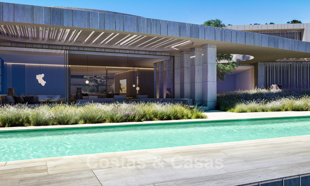 New high-end design villa for sale with panoramic sea views in a gated villa community in Sotogrande, Costa del Sol 790676