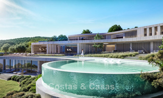New high-end design villa for sale with panoramic sea views in a gated villa community in Sotogrande, Costa del Sol 790677 