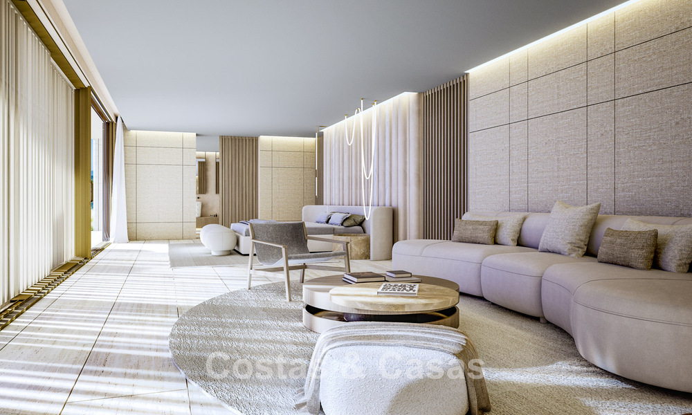 New high-end design villa for sale with panoramic sea views in a gated villa community in Sotogrande, Costa del Sol 790679