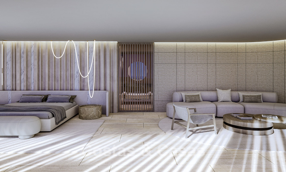 New high-end design villa for sale with panoramic sea views in a gated villa community in Sotogrande, Costa del Sol 790680