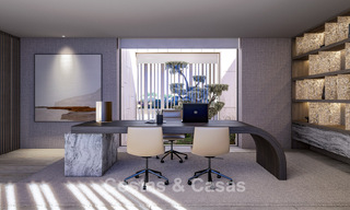 New high-end design villa for sale with panoramic sea views in a gated villa community in Sotogrande, Costa del Sol 790686 