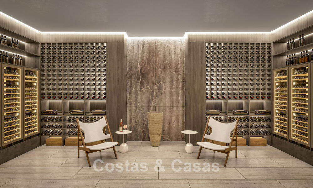 New high-end design villa for sale with panoramic sea views in a gated villa community in Sotogrande, Costa del Sol 790687