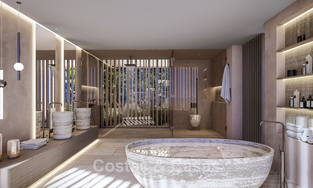 New high-end design villa for sale with panoramic sea views in a gated villa community in Sotogrande, Costa del Sol 790688