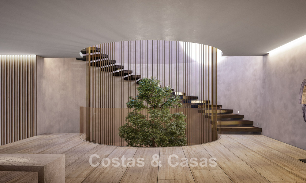 New high-end design villa for sale with panoramic sea views in a gated villa community in Sotogrande, Costa del Sol 790690