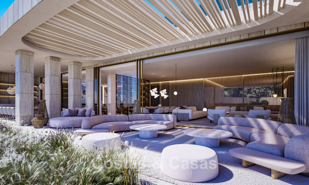 New high-end design villa for sale with panoramic sea views in a gated villa community in Sotogrande, Costa del Sol 790693