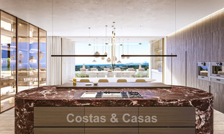 New high-end design villa for sale with panoramic sea views in a gated villa community in Sotogrande, Costa del Sol 790694 