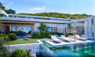 New first-class design villa for sale with impressive sea views in a gated and secured environment in Sotogrande, Costa del Sol 790706 