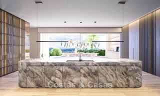 New first-class design villa for sale with impressive sea views in a gated and secured environment in Sotogrande, Costa del Sol 790712 