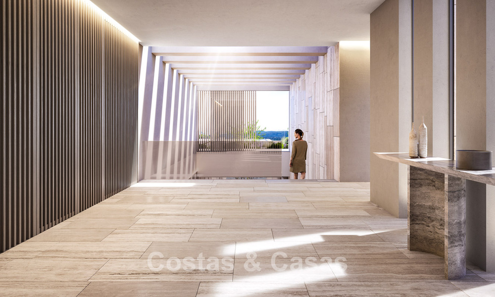 New first-class design villa for sale with impressive sea views in a gated and secured environment in Sotogrande, Costa del Sol 790715