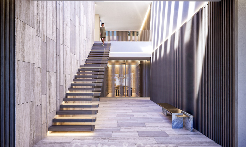 New first-class design villa for sale with impressive sea views in a gated and secured environment in Sotogrande, Costa del Sol 790716