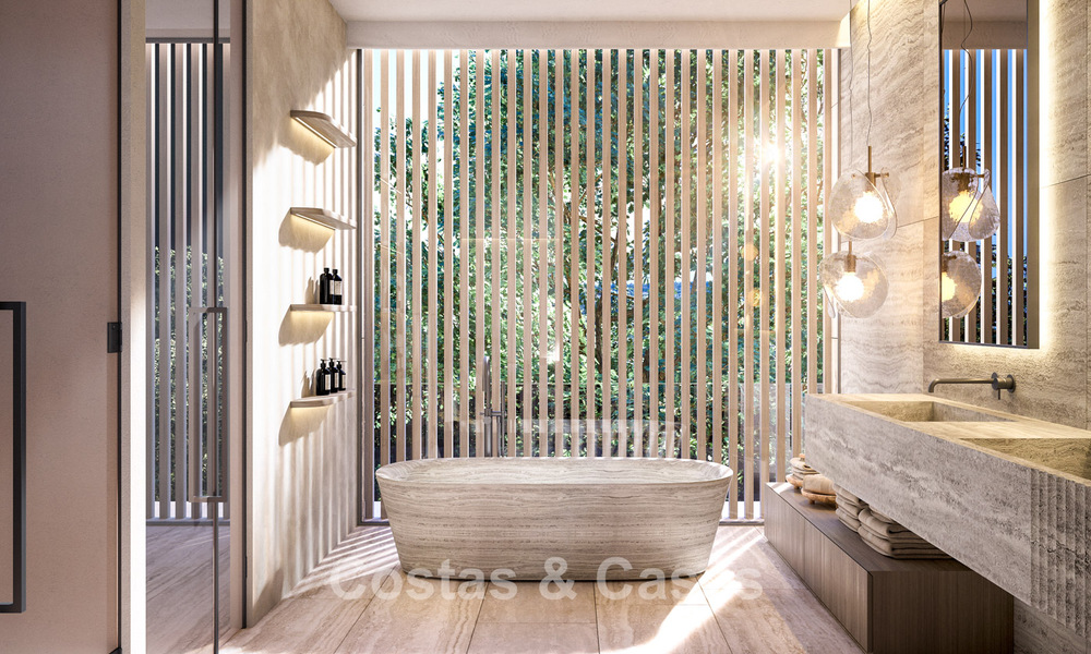 New first-class design villa for sale with impressive sea views in a gated and secured environment in Sotogrande, Costa del Sol 790722