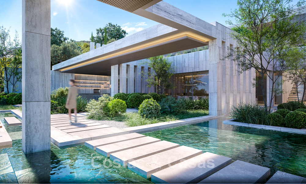 New first-class design villa for sale with impressive sea views in a gated and secured environment in Sotogrande, Costa del Sol 790727