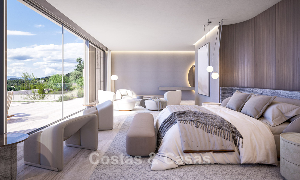 New first-class design villa for sale with impressive sea views in a gated and secured environment in Sotogrande, Costa del Sol 790733
