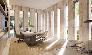 New first-class design villa for sale with impressive sea views in a gated and secured environment in Sotogrande, Costa del Sol 790735 