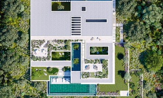 New first-class design villa for sale with impressive sea views in a gated and secured environment in Sotogrande, Costa del Sol 790742 