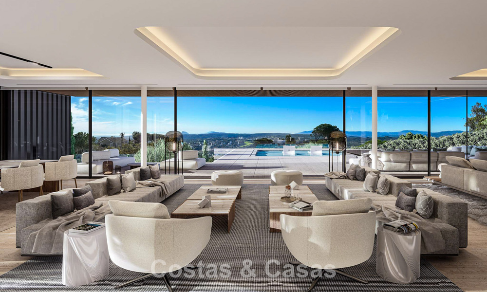 Architectural masterpiece with phenomenal sea views for sale in a private, gated community in Sotogrande, Costa del Sol 790744