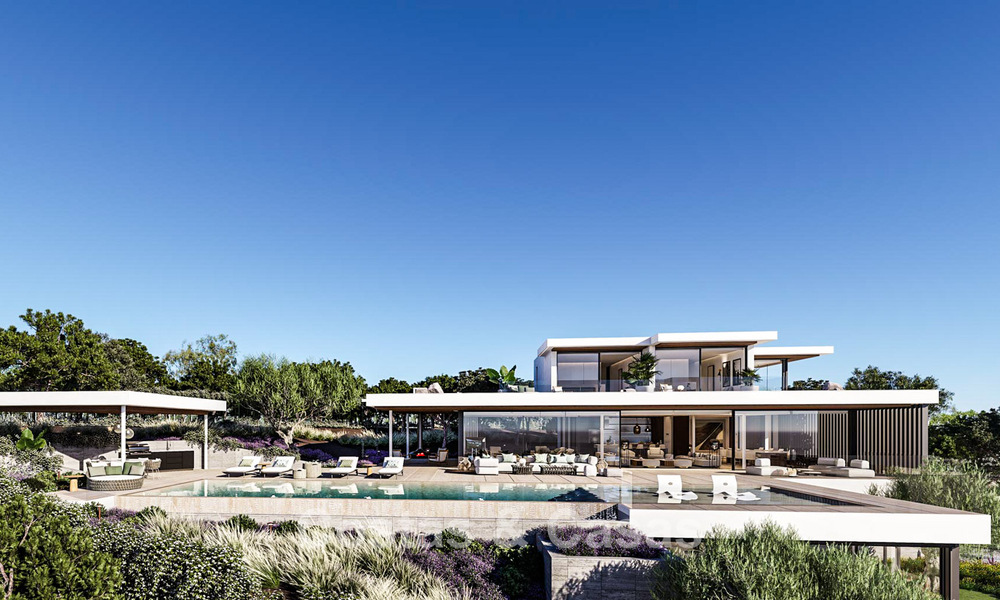 Architectural masterpiece with phenomenal sea views for sale in a private, gated community in Sotogrande, Costa del Sol 790752