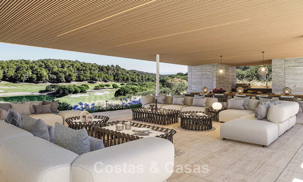 Luxury architect-designed villa for sale, frontline golf, in a high-security private enclave of Sotogrande, Costa del Sol 790764
