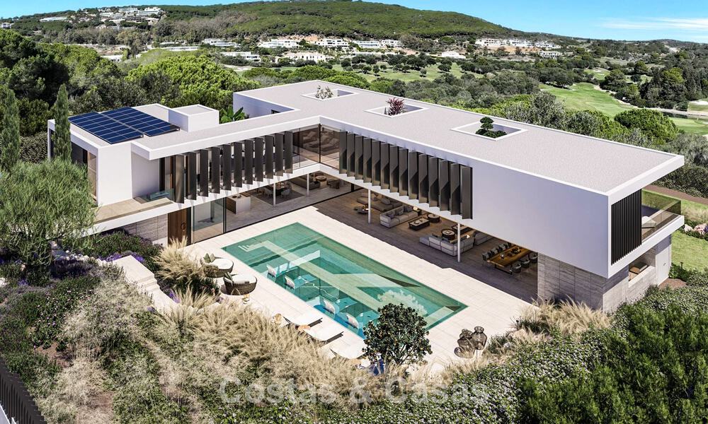 Luxury architect-designed villa for sale, frontline golf, in a high-security private enclave of Sotogrande, Costa del Sol 790766