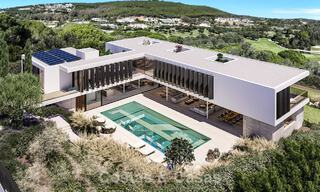 Luxury architect-designed villa for sale, frontline golf, in a high-security private enclave of Sotogrande, Costa del Sol 790766 