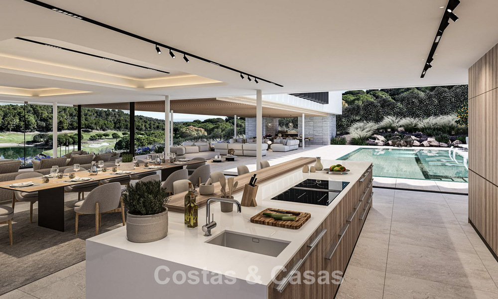 Luxury architect-designed villa for sale, frontline golf, in a high-security private enclave of Sotogrande, Costa del Sol 790767