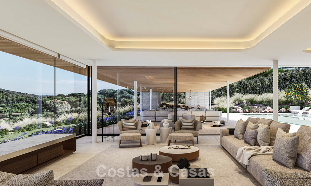 Luxury architect-designed villa for sale, frontline golf, in a high-security private enclave of Sotogrande, Costa del Sol 790768