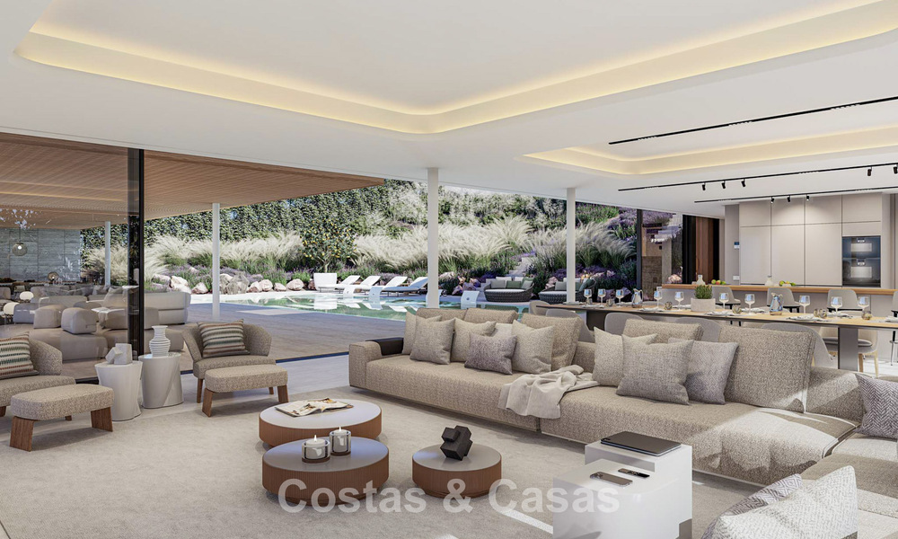 Luxury architect-designed villa for sale, frontline golf, in a high-security private enclave of Sotogrande, Costa del Sol 790773