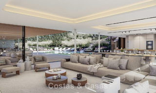 Luxury architect-designed villa for sale, frontline golf, in a high-security private enclave of Sotogrande, Costa del Sol 790773 