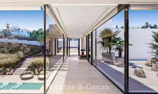 Luxury architect-designed villa for sale, frontline golf, in a high-security private enclave of Sotogrande, Costa del Sol 790779 