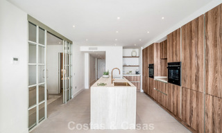 Contemporary renovated 3-bedroom apartment for sale with private pool and sea views in Nueva Andalucia, Marbella 790795 