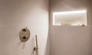 Contemporary renovated 3-bedroom apartment for sale with private pool and sea views in Nueva Andalucia, Marbella 790805 