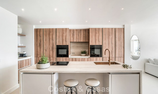 Contemporary renovated 3-bedroom apartment for sale with private pool and sea views in Nueva Andalucia, Marbella 790811 