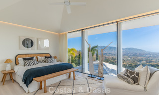 Contemporary luxury villa with panoramic mountain and sea views for sale in the hills of East Marbella 790944 