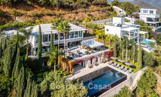 Contemporary luxury villa with panoramic mountain and sea views for sale in the hills of East Marbella 790945 