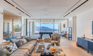 Contemporary luxury villa with panoramic mountain and sea views for sale in the hills of East Marbella 790957 