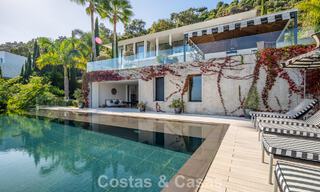 Contemporary luxury villa with panoramic mountain and sea views for sale in the hills of East Marbella 790981 
