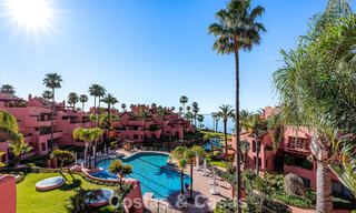 Spacious duplex penthouse for sale with sea views in an iconic beachfront complex on the New Golden Mile, Marbella - Estepona 790819 