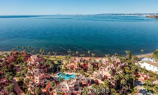 Spacious duplex penthouse for sale with sea views in an iconic beachfront complex on the New Golden Mile, Marbella - Estepona 790820 