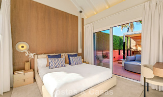 Spacious duplex penthouse for sale with sea views in an iconic beachfront complex on the New Golden Mile, Marbella - Estepona 790821 