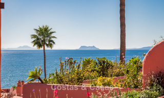 Spacious duplex penthouse for sale with sea views in an iconic beachfront complex on the New Golden Mile, Marbella - Estepona 790827 