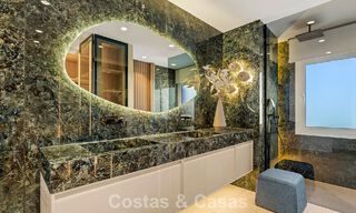 Spacious duplex penthouse for sale with sea views in an iconic beachfront complex on the New Golden Mile, Marbella - Estepona 790828 