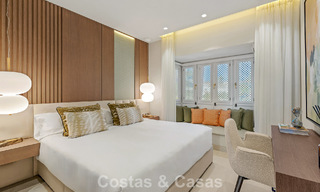 Spacious duplex penthouse for sale with sea views in an iconic beachfront complex on the New Golden Mile, Marbella - Estepona 790834 