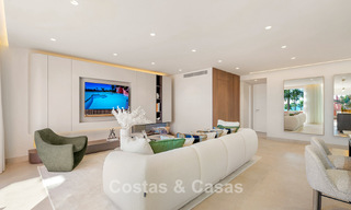 Spacious duplex penthouse for sale with sea views in an iconic beachfront complex on the New Golden Mile, Marbella - Estepona 790849 