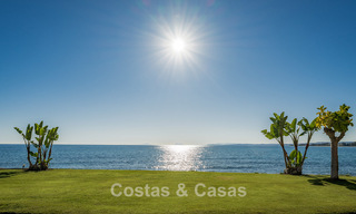 Spacious duplex penthouse for sale with sea views in an iconic beachfront complex on the New Golden Mile, Marbella - Estepona 790853 