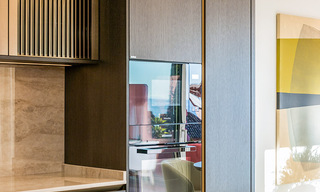 Spacious duplex penthouse for sale with sea views in an iconic beachfront complex on the New Golden Mile, Marbella - Estepona 790865 