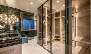 Spacious duplex penthouse for sale with sea views in an iconic beachfront complex on the New Golden Mile, Marbella - Estepona 790871 