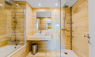 Garden apartment with sea views for sale in a gated complex in Marbella - Benahavís 791249 