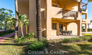 Garden apartment with sea views for sale in a gated complex in Marbella - Benahavís 791277 