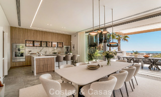 Villa with cutting-edge design for sale with panoramic sea views, located within a prestigious golfr esort, Marbella - Benahavís 791011 