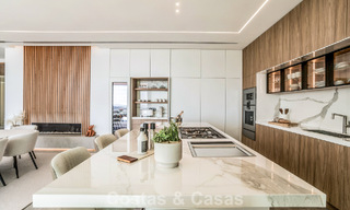 Villa with cutting-edge design for sale with panoramic sea views, located within a prestigious golfr esort, Marbella - Benahavís 791015 